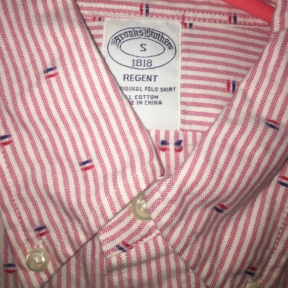 2 Small Brooks Brothers button down shirts - Picture 4 of 4